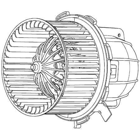 Mahle Blower Motor, Ab114000P AB114000P